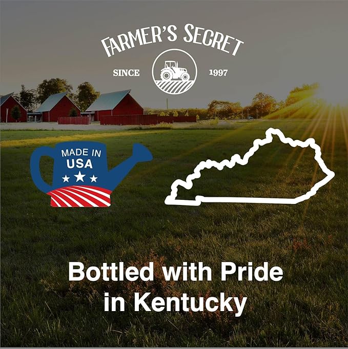 Farmer’s Secret Fruit & Bloom Booster Fertilizer (32oz) - Super Concentrated - Boosts Flowering and Yield on All Varieties of Fruits, Vegetables and Flowers