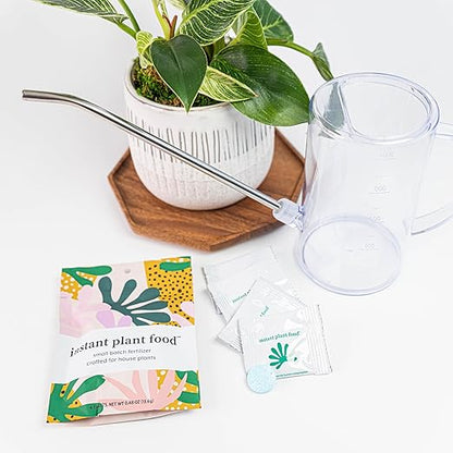 Houseplant Fertilizer & Indoor Plant Food | Self-Dissolving Tablets | Make Feeding Your Plants a Breeze | Instant Plant Food (4 Tablets)