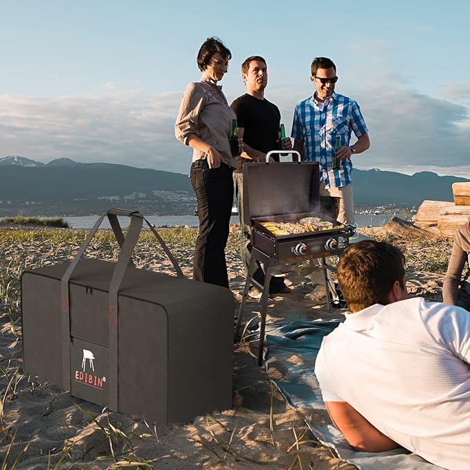 22 inch Griddle Carry Bag for Blackstone 17 Inch Griddle & 22 Inch Griddle with Hood and Stand, 22" Tabletop Grill Carry Bag for Blackstone 1891 & 1814, Water-Resistant 22" Grill Storage Case