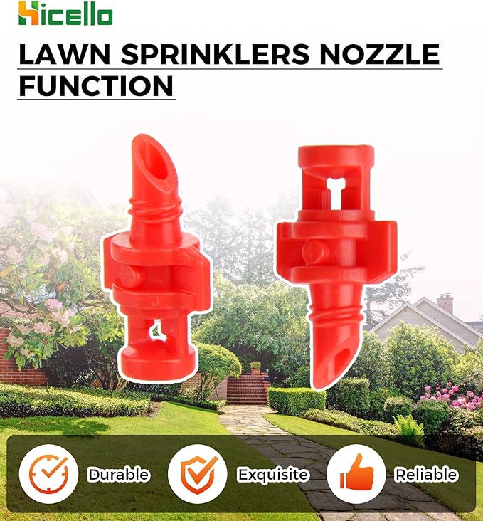 100PCS 360 Degree Misting Nozzle Irrigation, Sprinklers Sprayer for Garden Irrigation System, Micro Sprayer Refraction Automizing Drippers