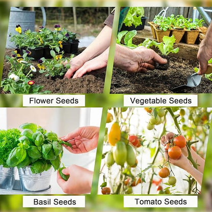 Garden Tool Basket Metal Mesh Gardening Kit Organizer Garden Hand Tools Arrange and Display Storage - Gardening Gifts for Women Men 10" L x 7" W x 4.75" H for Pruning Shears, Cultivator, Gloves