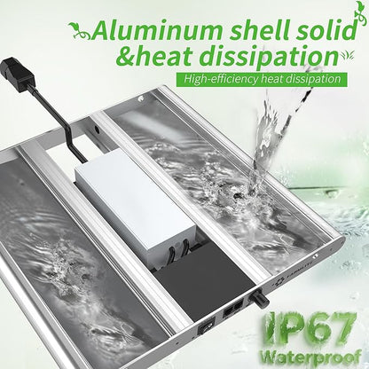 FARMLITE Grow Light for Indoor Plants Quantum Board Grow Light Full Spectrum Led Grow Lights Growing Lamp Daisy Chain Dimmable (120Watts)