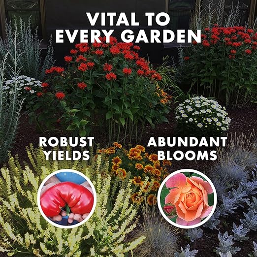 Mycorrhizae 16 Species Inoculant (1 oz) Improves Drought Tolerance + Saves Precious Water + Fertilizer, Root Stimulator • Explodes Root Growth [1 oz Treats 1,200 (4 inch) Plants]