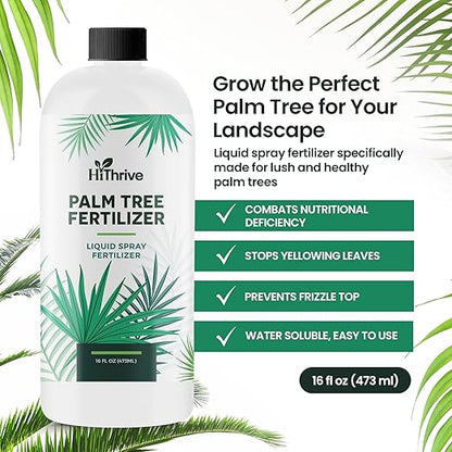Premium 16oz Palm Fertilizer - Lush Growth, Rich in Plant Nutrients, Easy Liquid Application