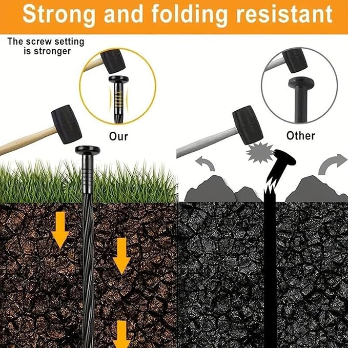 Landscaping Edging,Decorative Garden Fence Border - Border Edging for Lawn with 30 Spikes,for Flower Beds Yard Paver Playground Backyard Porch Landscaping