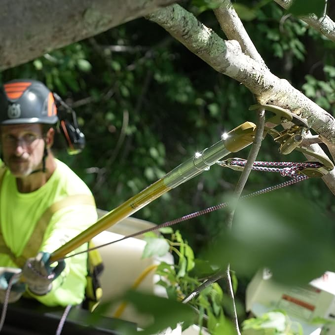 Jameson Fixed Pulley Pruner Kit with Premium 20 ft Bumpy Rope - 1.25 in. cutting capacity
