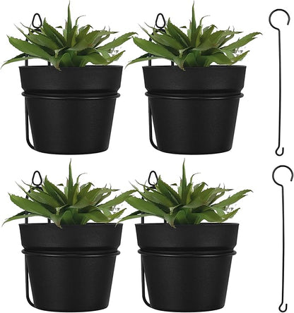 Gardzen Hanging Planters, Hanging Pots Holder for Plants Outdoor & Indoor, Plant Hangers for Plant Flower, M