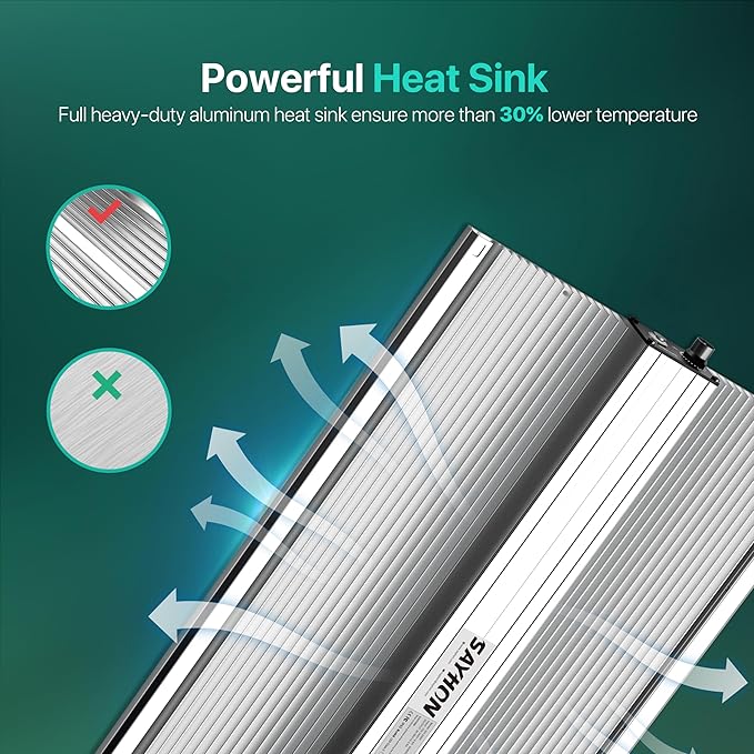 2025 Upgraded SH4000 Led Grow Light,Dimmable Full Spectrum LED Growing Lights with UV&IR Module for Indoor Plants Greenhouse Increase Yield & Crop Quality, Plant Growing Lamps,for 5x6 tentt