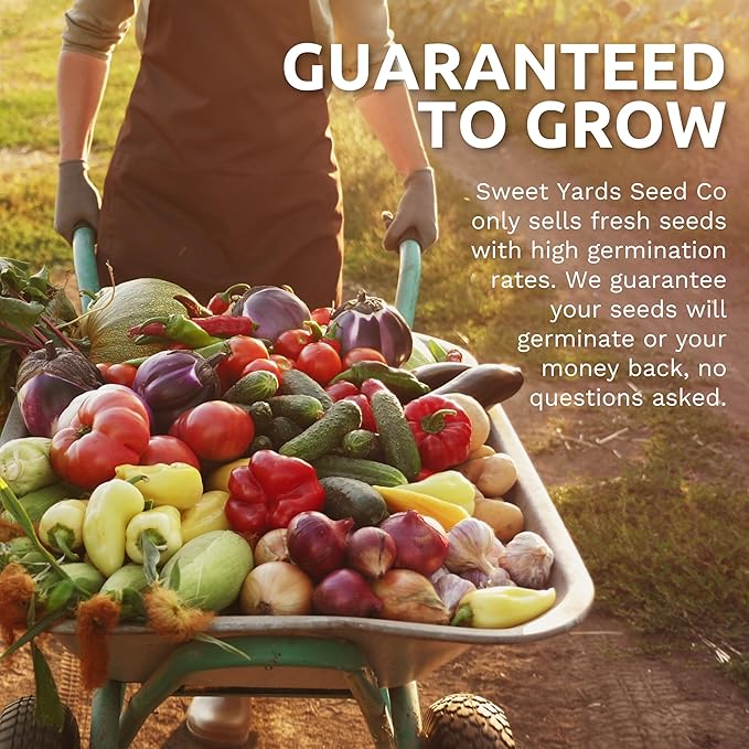 Organic Pepper Seeds (Sweet and Hot) Variety Pack - 13 Individual Packs - 2026 Season - Cayenne, Orange Habanero, Shishito and More! for Indoor & Outdoor Planting (Non-GMO, Certified Organic)