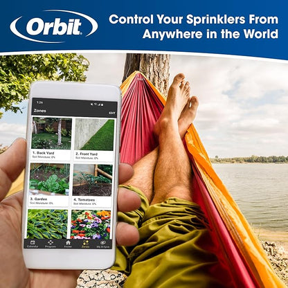 Orbit 57985 B-hyve XR 8-Zone Smart Indoor/Outdoor Sprinkler Controller