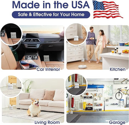 Rodent Repellent Pouches – Peppermint Oil, Plant-Powered – Repels Mice, Rats & Squirrels, Mouse Repellent– Protects Indoor, Car, RV, Boat, Garage & Cabin – 10 Pouches