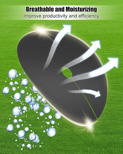 30PCS 20.5In Non-Woven Tree Mulch Ring Thickened Tree Protectors Mat, Reusable Tree Weed Barrier Mat, Landscaping Plant Cover, Round Anti Grass Gardening Fabric Cover