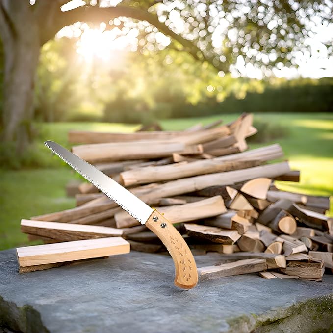 Hand Pruning Saw Household Garden Pruning Saw Survial Hand Saw Tool for Garden Trimming Wood Camping Tree Branches Trimming