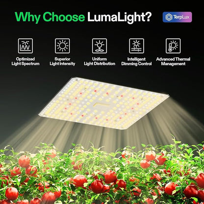 VIVOSUN 2-Pack VS1000 LED Grow Light with Full Spectrum Diodes & Sosen Driver Dimmable Lights Sunlike for Indoor Plants Seedling Veg and Bloom Plant Grow Lamps for 2x4/3x3 Grow Tent