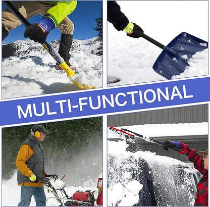 LOCCEF 2 Pairs Winter Work Gloves for Men and Women, Freezer Gloves for Work Below Zero, Thermal Insulated, Super Grip