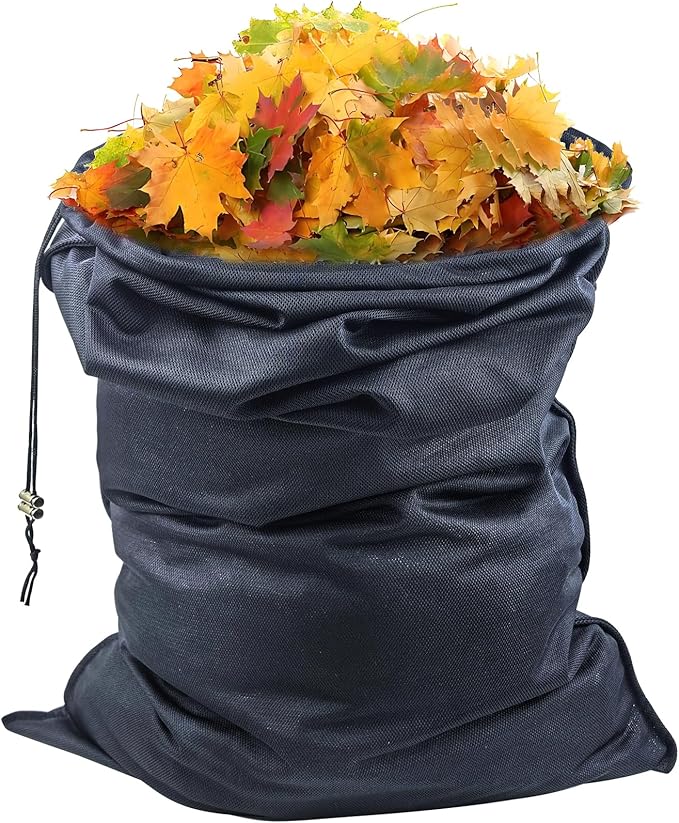 Wood Chipper Bag & Universal Fit Chipper Shredder Bag for Wood Chippers Leaf Shredders, 24"x48" Large Capacity, Heavy Duty Collection Bags