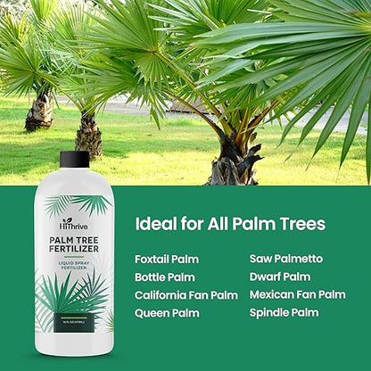 Premium 16oz Palm Fertilizer - Lush Growth, Rich in Plant Nutrients, Easy Liquid Application