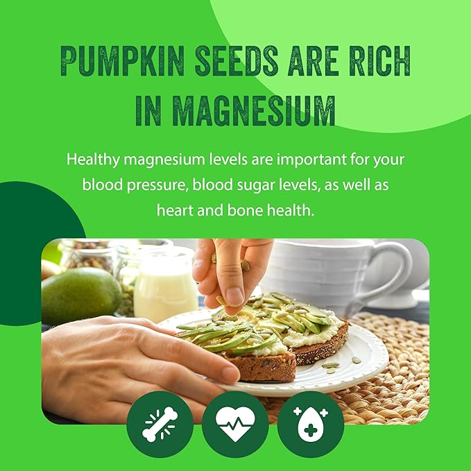 Raw Pumpkin Seeds (Papitas) 48 oz (3 lb) | No Preservatives | Batch Tested Gluten & Peanut Free | Non-GMO | NO PPO | 100% Natural | Resealable Bag | BULK Size | Healthy | Premium Grade