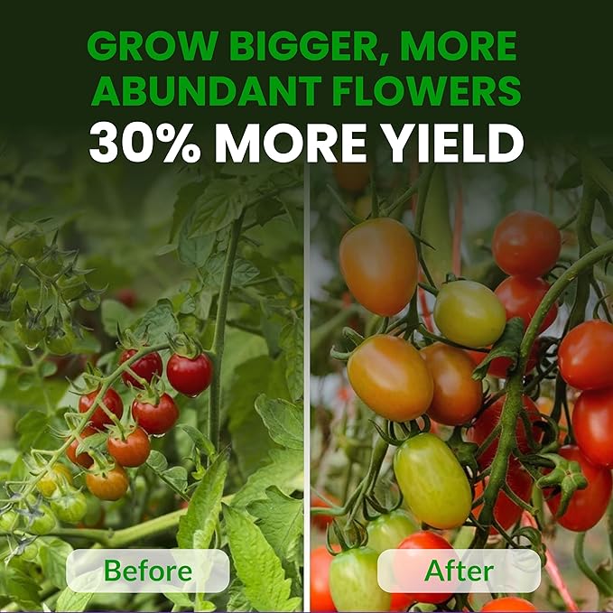 Humboldts Secret Flower Stacker | 0-7-5 Bloom Booster with Vitamin B1 | High Phosphorus Potassium Flowering Nutrients | Potting Soil Hydroponics Coco | Indoor & Outdoor Plants | 5 Gallon