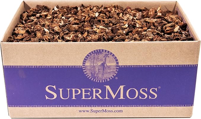 SuperMoss (23120) Orchid Potting Bark, Natural Brown, 1560 cu In. (Package May Vary)
