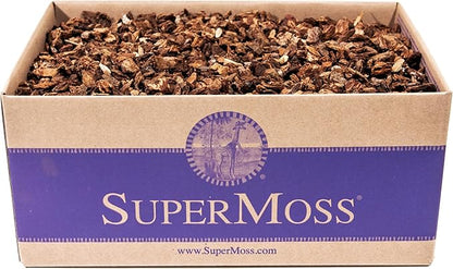 SuperMoss (23120) Orchid Potting Bark, Natural Brown, 1560 cu In. (Package May Vary)
