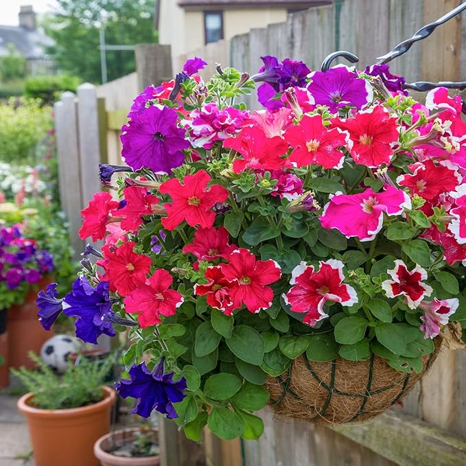 Halatool 2PCS 16 Inch Coconut Liners - 100% Natural Coco Fiber Round Liners for Planters, Hanging Basket, Flowers, Vegetables