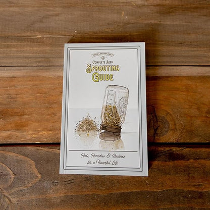 Organic Sprouting Seed Mix – 2.5 lb – 10 Varieties: Alfalfa, Mung Bean, Broccoli, Lentil, Clover, Buckwheat, Radish, Bean Salad, More