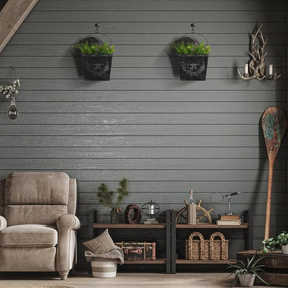 CVHOMEDECO. Farmhouse Wall Mount Metal Flower Pots Rustic Galvanized Bee Flower Holder Wall Hanging Pocket Planter for Indoor, Outdoor and Wall Decor, Set of 2 (Matt Black)