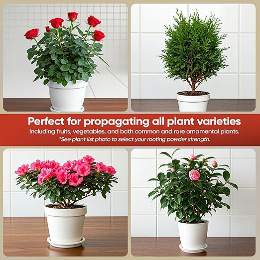 Hormex Rooting Powder #3 (0.30 IBA) - Fast-Acting Rooting Hormone for Common Home & Garden Cuttings - Root Stimulator for Plant Cloning - Strong Growth for Maximum Propagation Success, 1LB