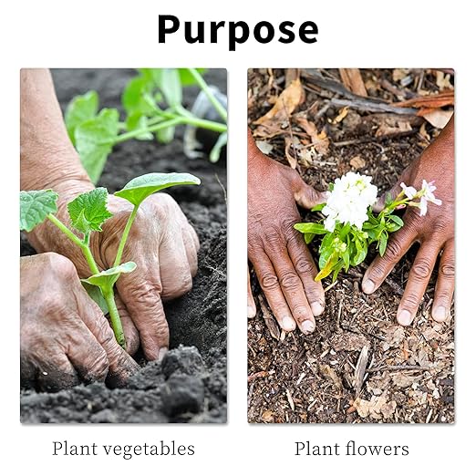 TCBWFY 3x24 Inch Auger Drill Bit for Planting - Easy Planter Garden Auger - Bulb & Bedding Plant Augers - Post Hole Digger for 3/8”Hex Drive Drill