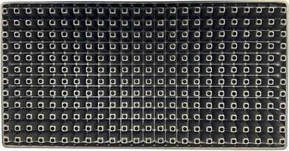 288 Cell Seedling Plastic Nursery Trays, 10 Pack, Thick Durable Germination Plug Trays, 2880 Cells Reusable Plant Propagation