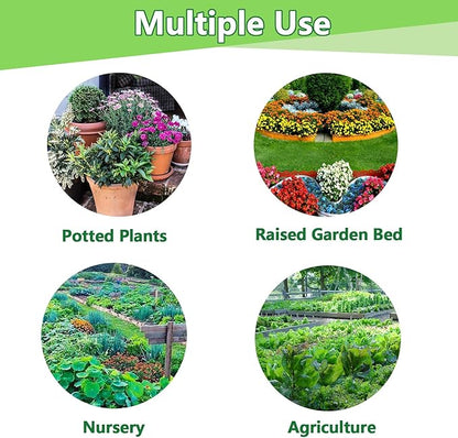 12 Pack 1/2 Inch Drip Irrigation Tee (1/2" ID x 0.65" OD), Drip Line Irrigation Locked Barbed 3 Way T for 1/2'' Irrigation Tubing Anti Leak Irrigation System Tee Fittings