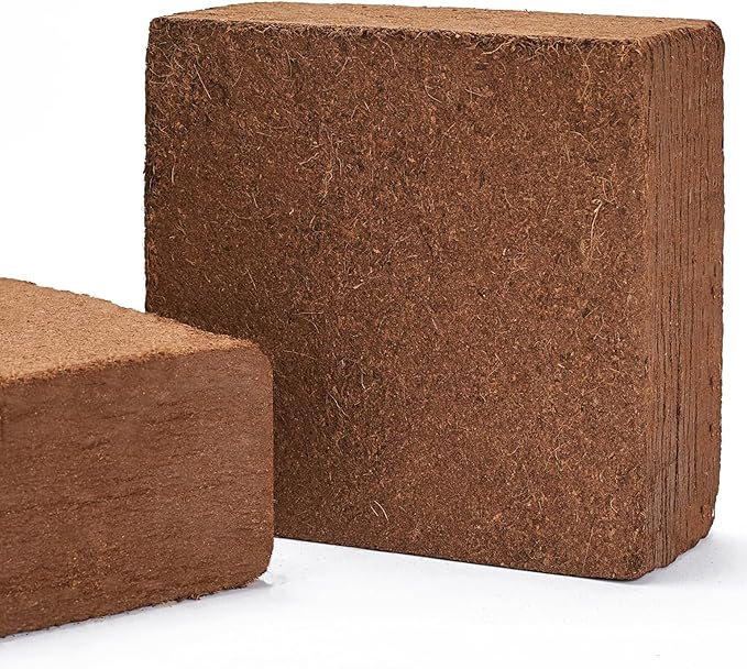 Mycelium Coco Coir Brick Mushroom Growing Kit I Expandable Organic Coconut Fiber Substrate I Indoor Mushroom Cultivation for Starter & Pro Home Growers I OMRI Certified & Non-GMO, 10lbs