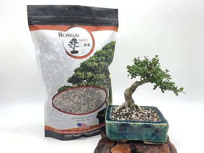 Bonsai Soil by The Bonsai Supply – 2qts. Professional Bonsai Soil Micro Mix | Ready to use| Great for All Bonsai Tree Varieties.