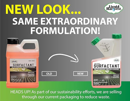 Concentrated Surfactant for Herbicides Non-Ionic 16oz, Increase Product Coverage, Increase Product Penetration, Increase Product Effectiveness