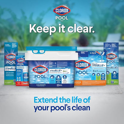 Clorox® Pool&Spa™ Shock XTRABLUE® Plus, Kills Bacteria & Algae in Swimming Pools, Swim-Ready in 15 Minutes, (12-Pack)
