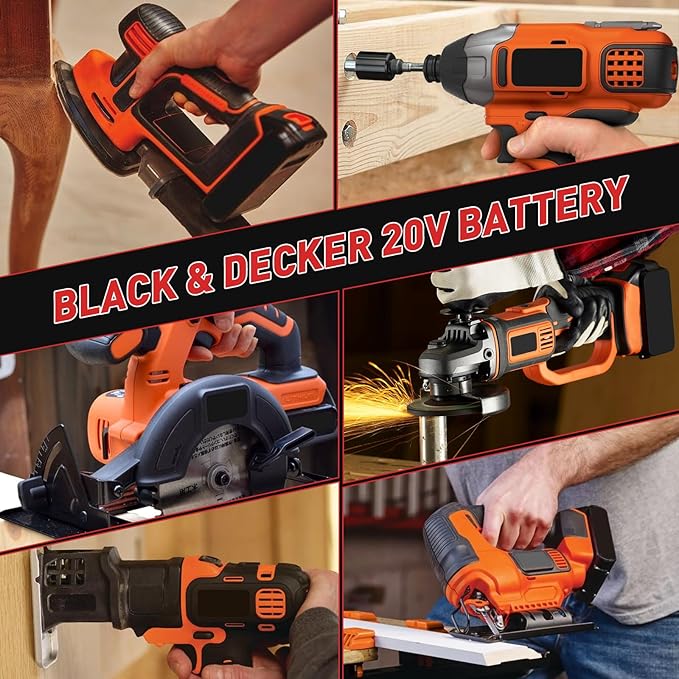 3500mAh LBXR20 Battery for Black and Decker 20V Battery Replacement 20Volt Max Lithium-ion LB20 LBXR20 LBXR2020 20V Lithium-ion Weed Eater Trimmer Cordless Tool Battery 2Pack Just for Black and Decker