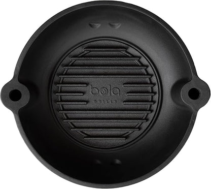 Bola Traveler | Completely Adjustable & Rotatable Tabletop-Safe Charcoal BBQ Grill (Black)