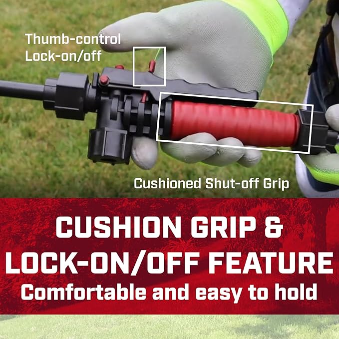 Chapin International 63924 4-Gallon 24V Extended Spray Battery Backpack Sprayer, with Adjustable Brass Nozzle, 1-Pack, Translucent White