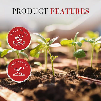 Michigan Peat 50 Pound Baccto Top Soil for Lawns, Gardens, and Raised Planting Beds with Reed Sedge, Peat, and Sand, (4 Pack)