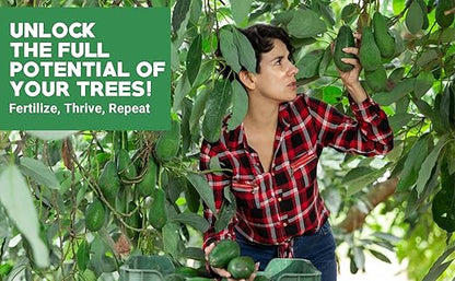 6-4-6 Avocado, Mango Citrus Tree Professional Fertilizer, Plant Food Outdoor/Indoor Gardening; Quick-Release Nitrogen Fertilizer; Orange, Lime, Avocado and Lemon Tree Fertilizer (1/2 QUART)