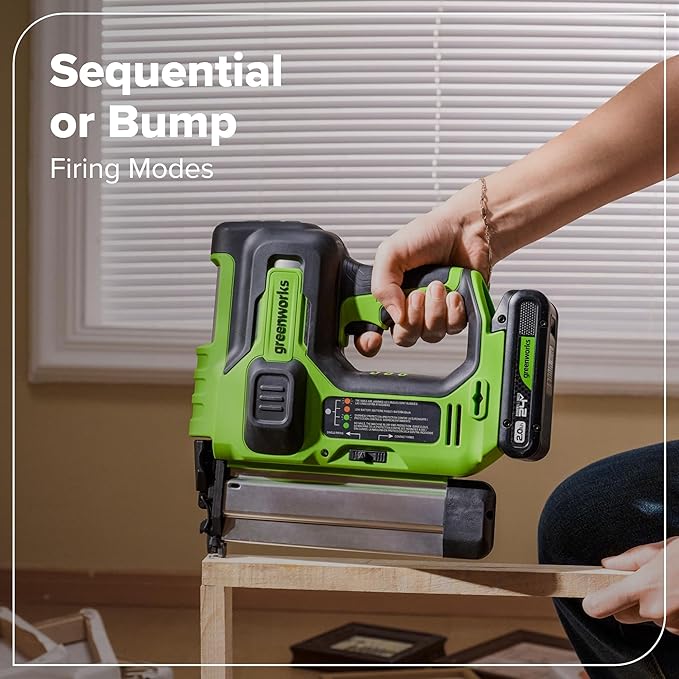 Greenworks 24V Brushless 10PC Power Tool Combo, Drill+Impact Driver+Circular Saw+Recip Saw+Jig Saw+Sander+Light+Multi-Tool+Nailer+Grinder (2) 4.0Ah+2.0Ah Batteries (24,000mAh Power Bank) USB-C Charger
