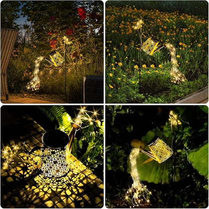 Solar Watering Can Light, Solar Outdoor Decorative,Garden Decor Lights for Yard, IP65 Waterproof Hanging Lantern Landscape Lights, Garden Gifts for Mom, Grandma Women Birthday