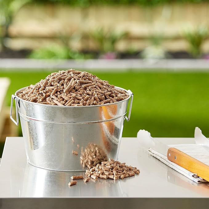 CookinPellets 40-Pound Premium All-Natural Black Cherry Hardwood Grill Smoker Wood Pellets, No Bark or Fillers, for BBQ, Meat, and Veggies (5 Pack)