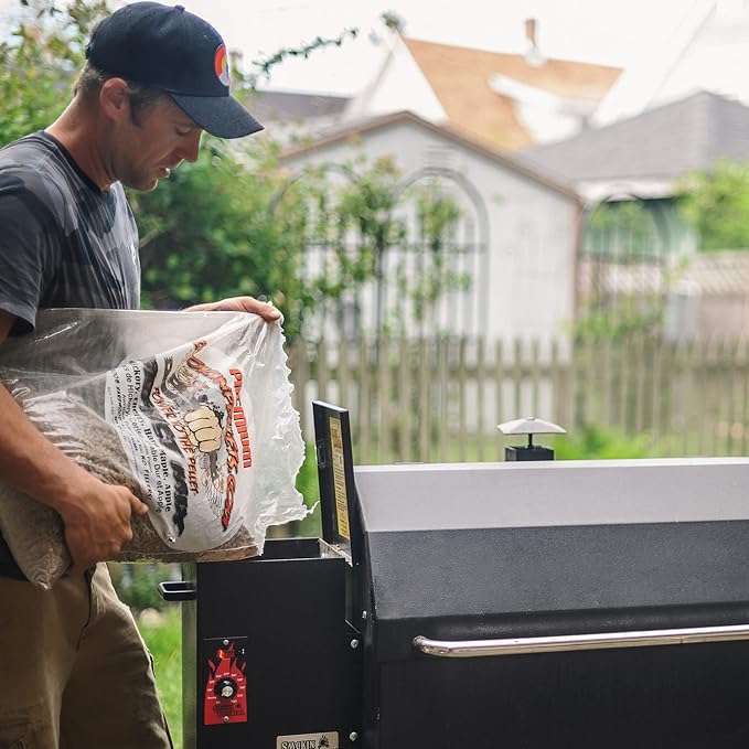 CookinPellets 40PM Perfect Mix All-Natural Hickory, Cherry, Hard Maple, and Apple Grill Smoker Smoking Hardwood Wood Pellets, 40 Lb Bag (2 Pack)