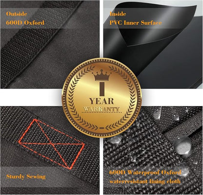 22" Griddle Carry Bag for Blackstone 22 Inch Tabletop Grill Without Hood,fits for Blackstone 1666 Tabletop Griddle,Water Resistant 600D Polyester Heavy Duty