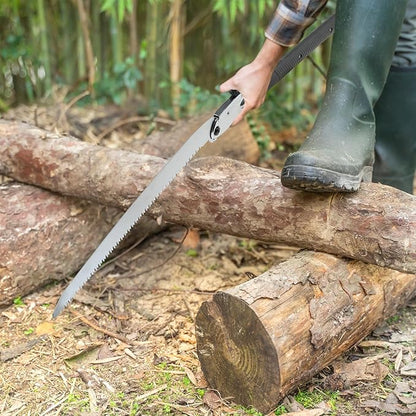 Hand Saw,Woodworking Tools Professional Folding Saw 500mm XXL Teeth