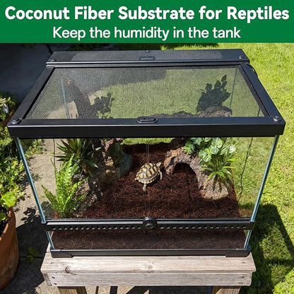 ZeeDix 8 Pack Coco Coir Brick (11.2lbs), 100% Organic Coconut Coir for Garden Soil & Potting Mix, Low EC and pH Balance, Compressed Coconut Husk Fiber for Seed Starter Soil for Indoor Outdoor Plants