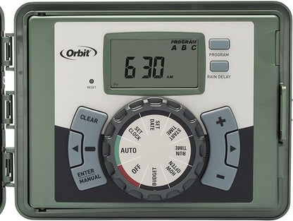 Orbit 57900 12-Station Outdoor Swing Panel Sprinkler System Timer