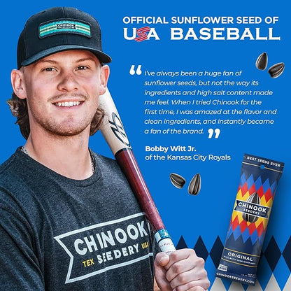 Chinook Seedery Low Sodium Sunflower Seeds Variety Pack of 36, 1.5oz – Sunflower Seeds to Eat – Keto, Flavored, Jumbo, Roasted, Baseball Snacks